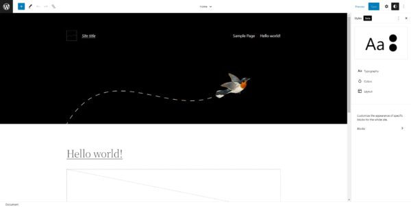 WordPress 5.9 is here, now with full site editing!